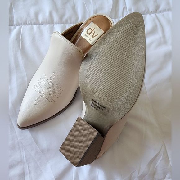 NEW Dv Dolce Vita Kandala Western Mule Boots 6M - Picture 3 of 5